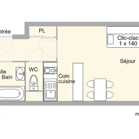 Cosy 2 Pieces Aux Saisies - 5 Pers, Centre Station, Balcon Sud - Fr-1-594-97 * Hauteluce